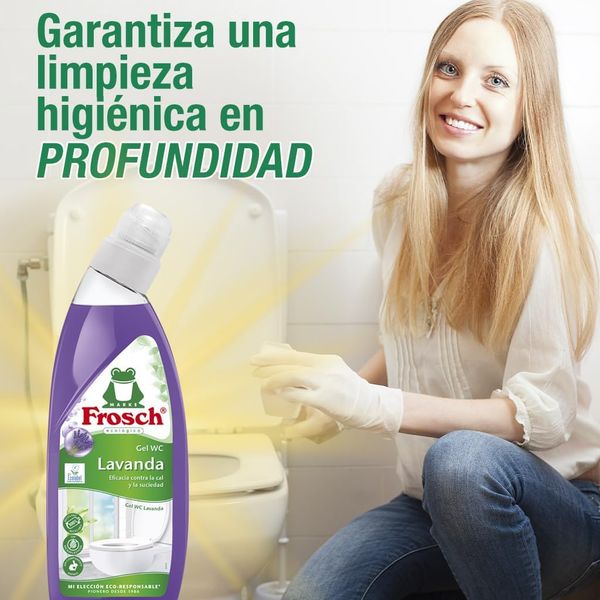 frosch lavendel żel wc 750 ml zdjęcie 2