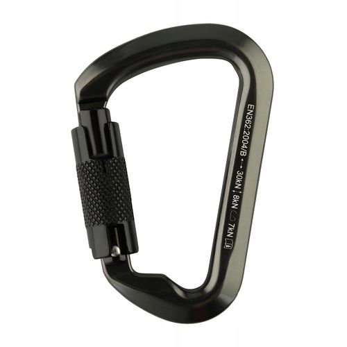 Karabińczyk 10 cm M-Tac key-lock black na Arena.pl