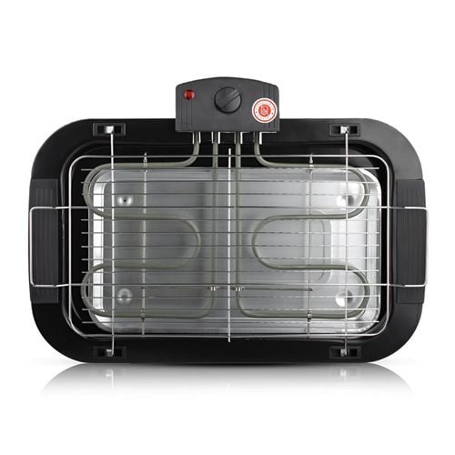 GRILL ELEKTRYCZNY 2000W STOŁOWY DOMOWY OGRODOWY STOJĄCY DUŻY Z RUSZTEM na Arena.pl