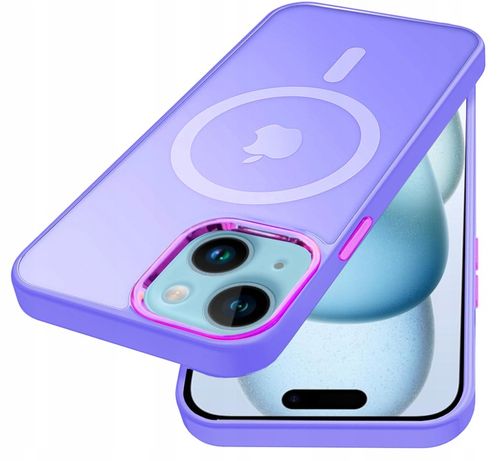 Etui Do iPhone 13 / 14 (Magsafe, Czarne Matowe, Wzmacniane, Trwałe) 2xSzkło na Arena.pl