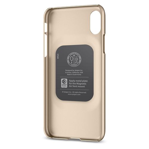 SPIGEN THIN FIT iPhone X - GOLD na Arena.pl