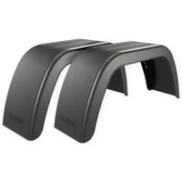 Komplet błotników do przyczepy samochodowej 13" nadkola 66/30cm z