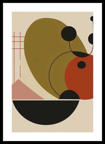Plakat 61x90,5cm Geometryczny Balans na Arena.pl
