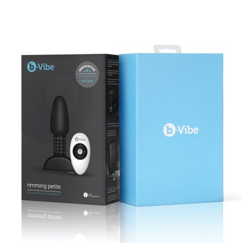 Plug analny - B-Vibe Rimming Petite Remote Control Plug na Arena.pl