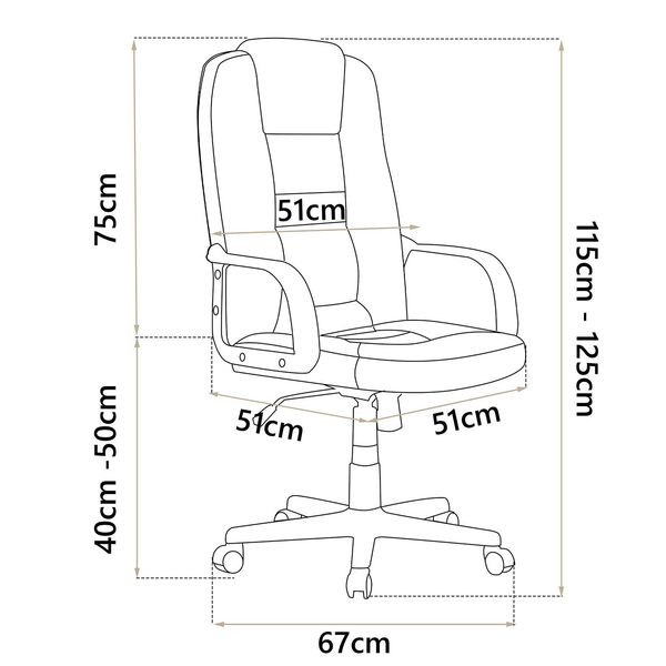 Fotel biurowy obrotowy Sofotel ciemny brąz zdjęcie 15