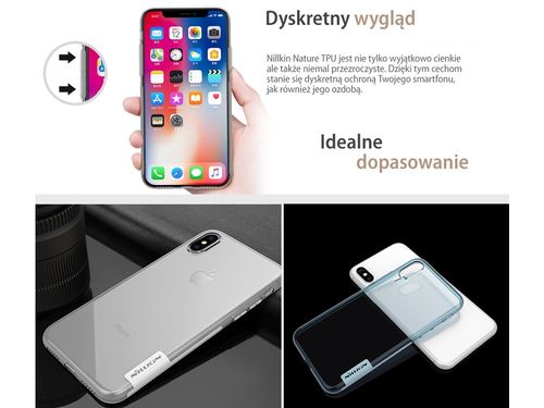 Nillkin Nature iPhone X/XS Grey na Arena.pl