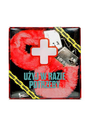 kajdanki awaryjne kajdanki czerwone na Arena.pl