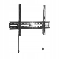 AKYGA MOCNY PŁASKI UCHWYT WIESZAK TELEWIZORA 600X400 60KG 4.7CM ŚCIANA
