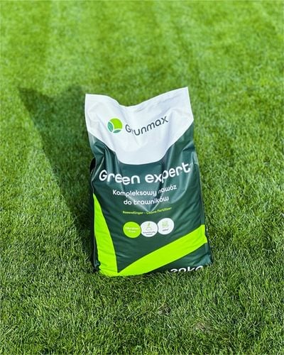 GRUNMAX - Green expert wiosenny nawóz do trawy, trawnika , PREMIUM 20kg na Arena.pl