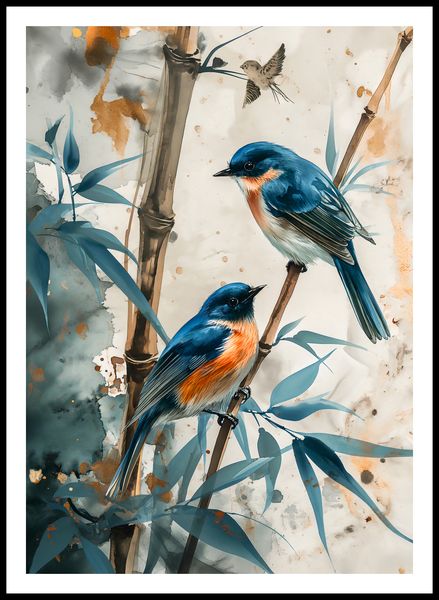 Plakat 59,4x84,1cm Trzy Ptaki zdjęcie 3