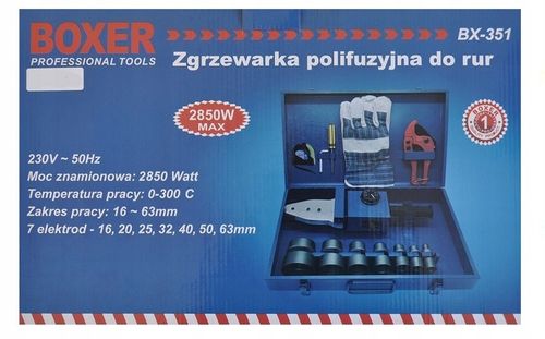 ZGRZEWARKA DO ZGRZEWANIA RUR PP PCV 2850W MATRYCE ZESTAW MOCNA SOLIDNA na Arena.pl