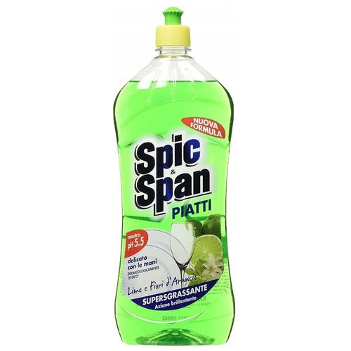 Spic Span Płyn Do Mycia Naczyń 1000 Ml Lime&Orange Cytryna I Pomarańcza na Arena.pl