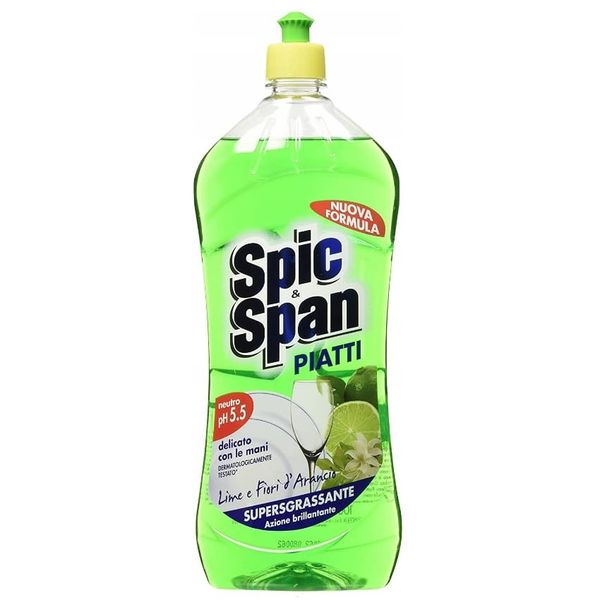 Spic Span Płyn Do Mycia Naczyń 1000 Ml Lime&Orange Cytryna I Pomarańcza zdjęcie 5