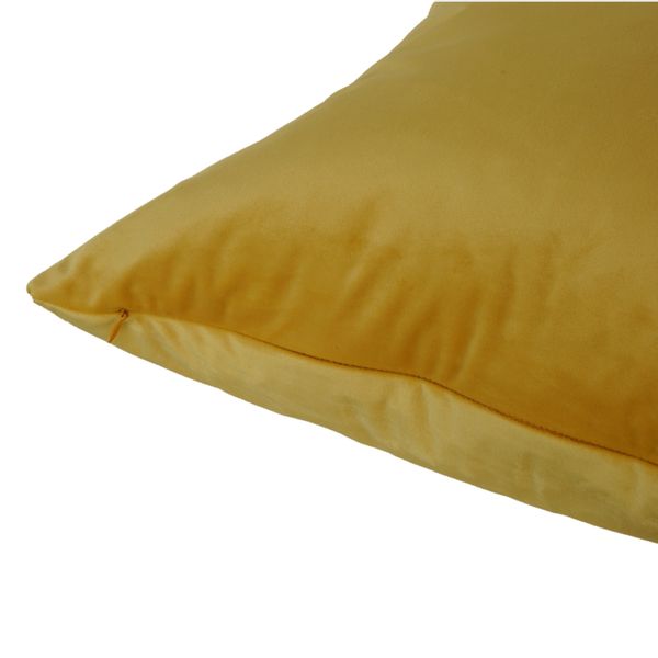 Poszewka 50X50CM ŻÓŁTA SŁONECZNA aksamitna Poduszka dekoracyjna ozdobna zdjęcie 8