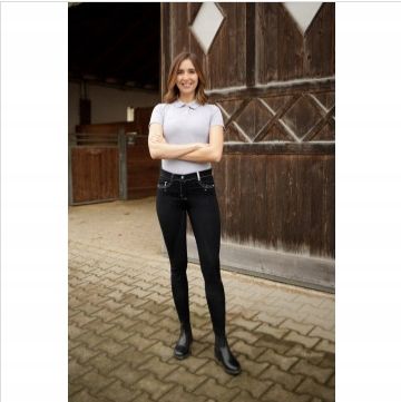 Bryczesy BasicPlus LS Damskie Czarny Covalliero rozm. 46 na Arena.pl