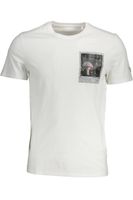 GUESS JEANS MĘSKI T-SHIRT Z KRÓTKIM RĘKAWEM BIAŁY UNIW