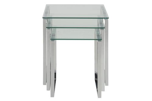 Zestaw stolików Katrine chrom na Arena.pl