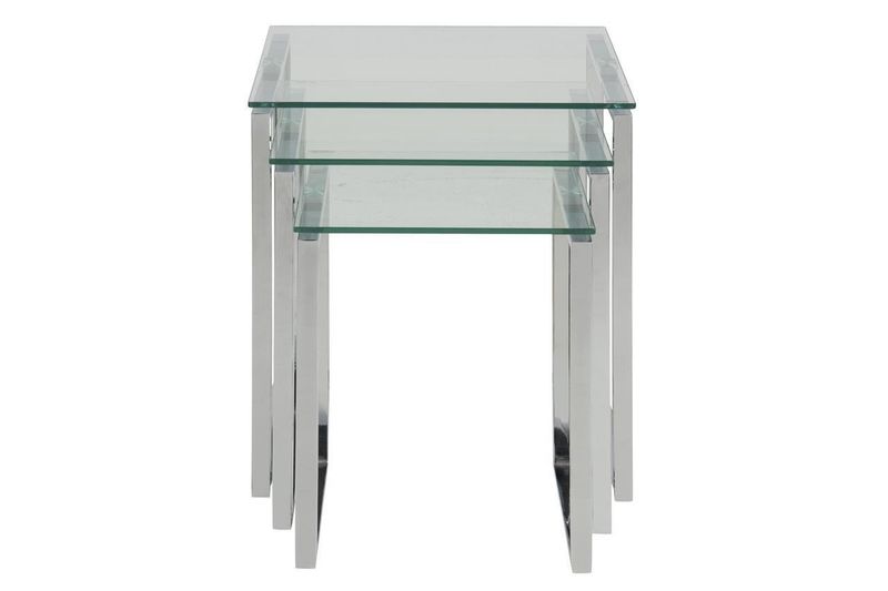 Zestaw stolików Katrine chrom zdjęcie 4