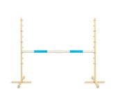 Przeszkoda skokowa do Hobby Horse 160cm, h-120 cm, belka jasnoniebieska