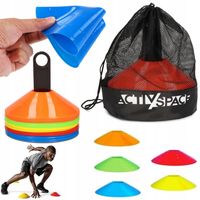 PACHOŁKI TRENINGOWE GRZYBKI PIŁKARSKIE ELASTYCZNE DO PIŁKI NOŻNEJ 50 SZT