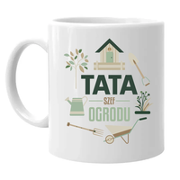 Tata Szef Ogrodu - kubek na prezent dla taty