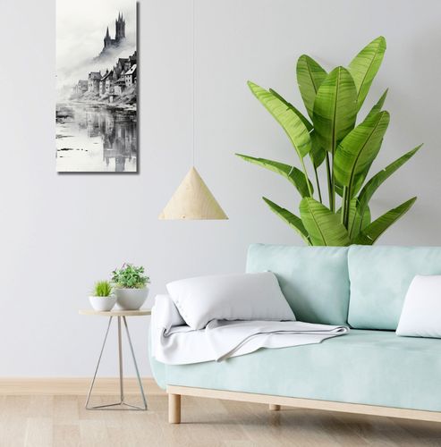 Obraz 30x70cm Mglisty Refleks na Arena.pl