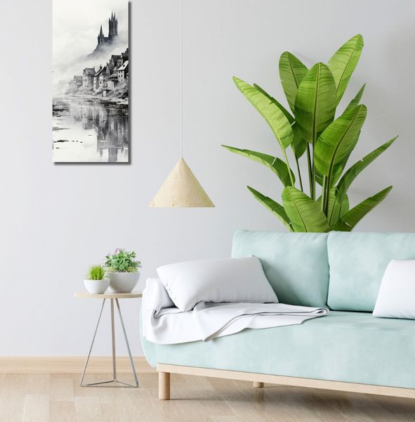 Obraz 30x70cm Mglisty Refleks zdjęcie 2