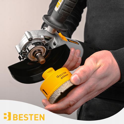 OTWORNICE DIAMENTOWE KORONKI DO GRESU PŁYTEK M14  6,8,10,35,68 mm +ADAPTER na Arena.pl