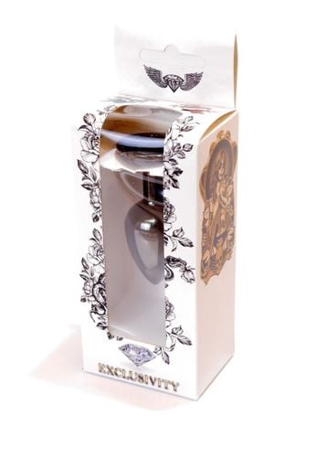 plug jewellery dark silver plug  black na Arena.pl