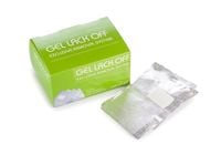 Cosmetics Zone Folia do usuwania lakierów hybrydowych 100 sztuk