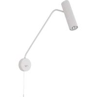 Kinkiet LAMPA ścienna EYE SUPER 6487 Nowodvorski metalowa OPRAWA na wysięgniku tuba regulowana biała