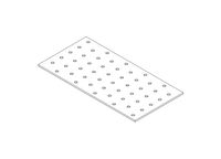 płytka montażowa 1200*40*2.0mm - lb pl1200*40