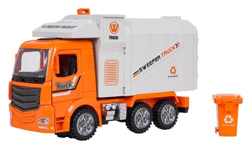 Śmieciarka Z Funkcją Świateł I Dźwięku Pomarańczowa na Arena.pl