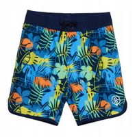 SPODENKI KĄPIELOWE JUNIORSKIE AOP LOGO COLOR KIDS 152cm