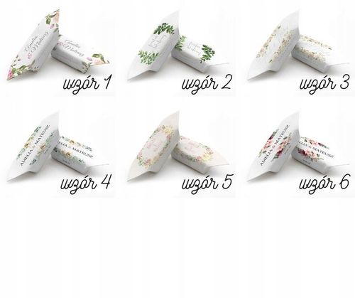 Krówki PERS. podziękowanie na Ślub 1kg na Arena.pl