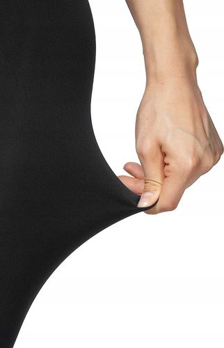 LEGGINSY CIĄŻOWE BEZSZWOWE LEGINSY SPODNIE CZARNE na Arena.pl