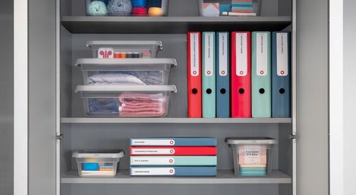 Pojemnik 29 l pod łóżko z pokrywą plastikowy organizer wolny od BPA na Arena.pl