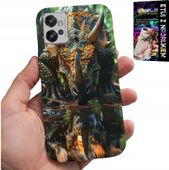 ETUI DO MOTOROLA G32 - DINO DINOZAUR TRICERATOPSEM FUTERAŁ