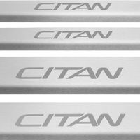 Listwa progowa MERCEDES CITAN W415 W415 Stal nierdzewna 304 mat 4szt