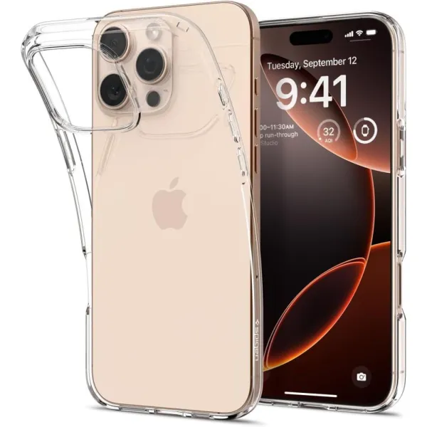 Etui Spigen Liquid Crystal na iPhone 16 Pro - przezroczyste zdjęcie 1