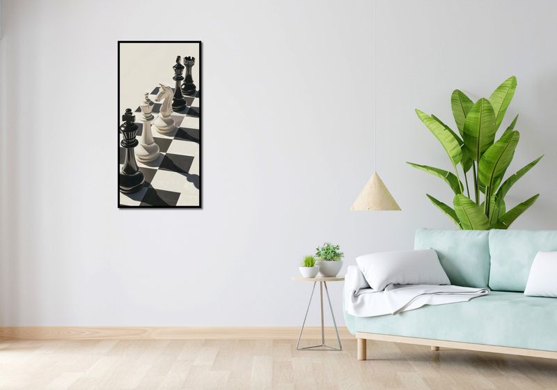 Plakat 50x100cm Szach i Mat zdjęcie 4