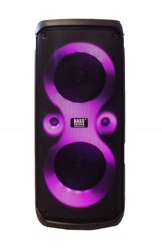 KOLUMNA GŁOŚNIKOWA PRZENOŚNA KARAOKE BLUETOOTH USB AKUM SUPER JAKOŚĆ MOCNA na Arena.pl