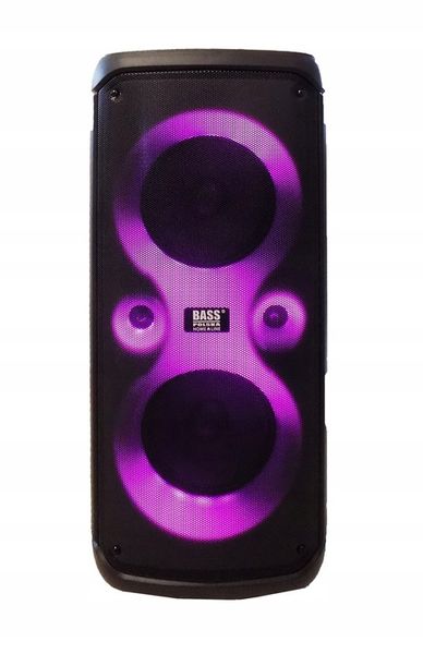 KOLUMNA GŁOŚNIKOWA PRZENOŚNA KARAOKE BLUETOOTH USB AKUM SUPER JAKOŚĆ MOCNA zdjęcie 8