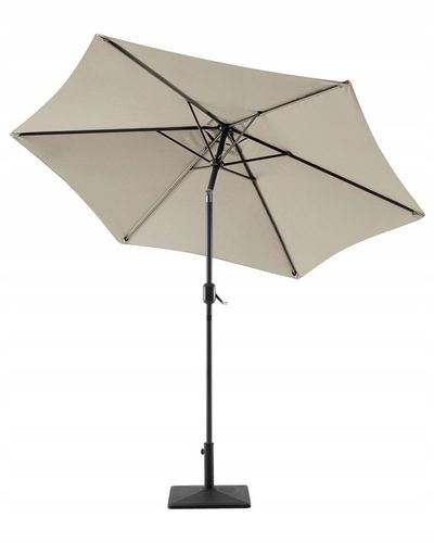 Parasol ogrodowy 270 cm brązowoszary na Arena.pl