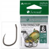 Haczyki Sensual X-tra Strong Carp nr 12 DB 10 szt.