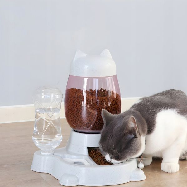 PODAJNIK WODY I KARMY AUTOMATYCZNY MISKA DLA KOTA I PSA DOZOWNIK 2W1 POIDŁO zdjęcie 9