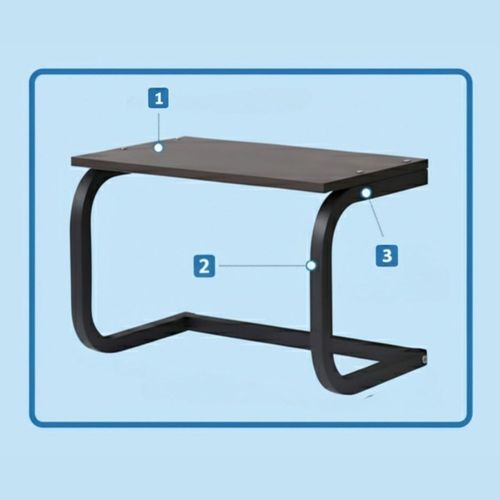 Półka do Kuchni Biura Łazienki na Drukarkę Mikrofalówkę Regał 53x35x37 na Arena.pl