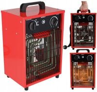 Nagrzewnica Elektryczna 3,3kW Farelka Termostat Regulacja Temperatury