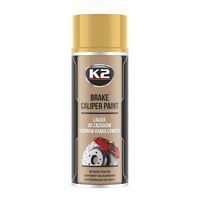 K2 Brake Caliper lakier do zacisków i bębnów hamulcowych - Złoty 400ml