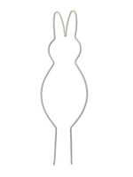 Stelaż Baza metalowa do kompozycji florystycznych Wielkanoc Zajączek Biały